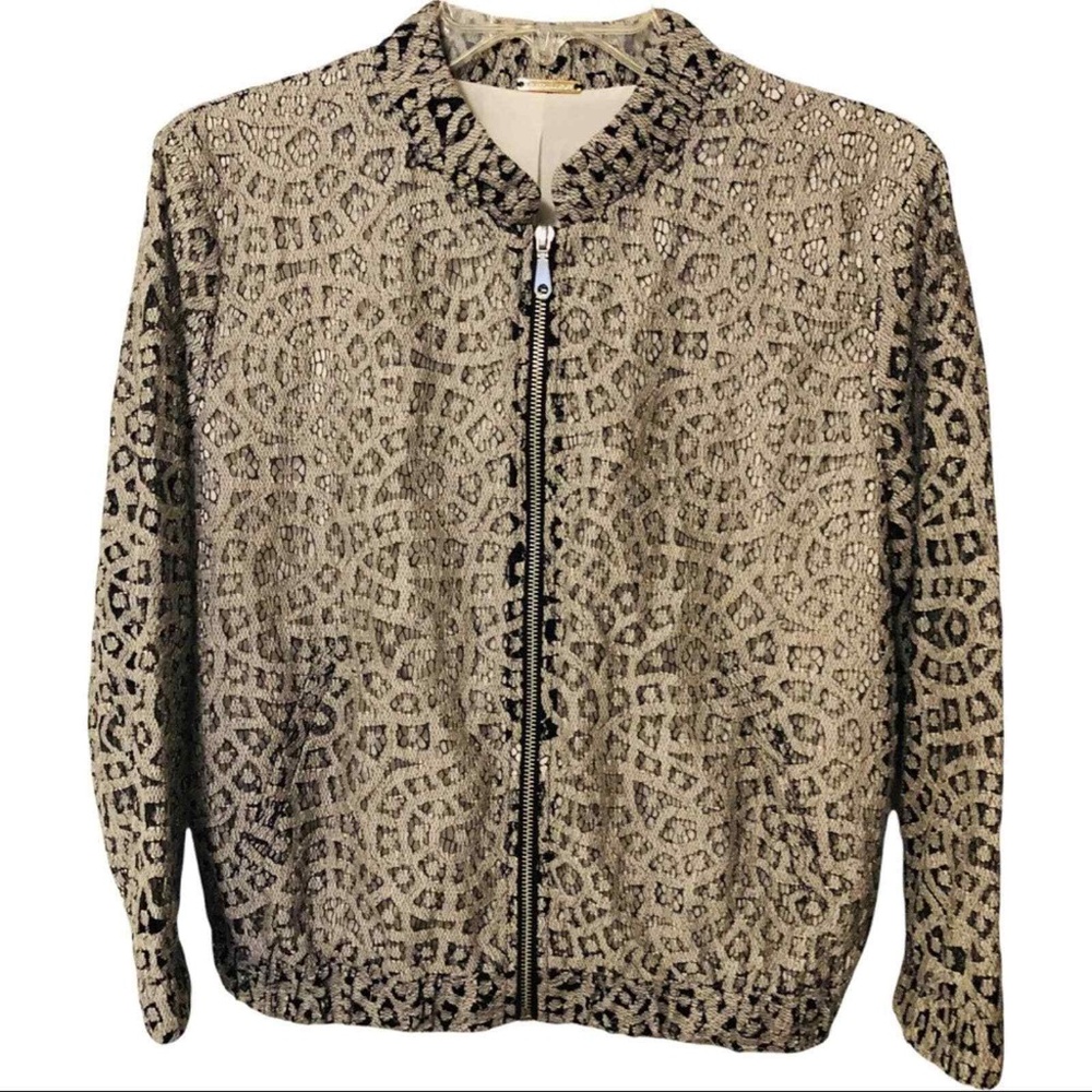 Rebecca Minkoff Royce Lace Bomber SZ Extra Small